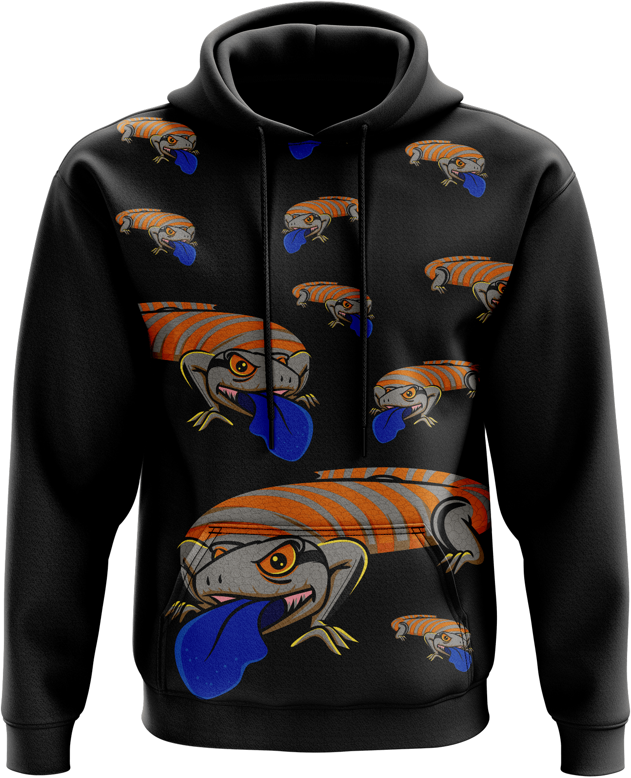 Bluey Lizard Hoodies - fungear.com.au