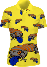 Bluey Lizard Women's Polo - fungear.com.au