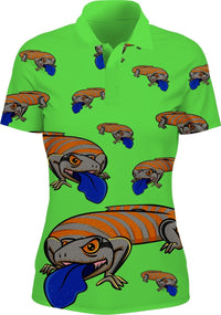 Bluey Lizard Women's Polo - kustomteamwear.com