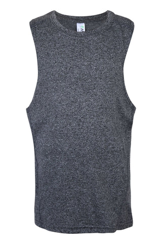 Boys Heather SLEEVELESS Tee - Greatness Range - kustomteamwear.com