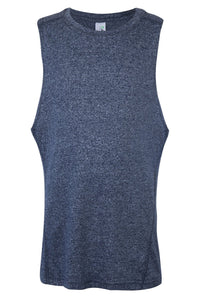 Boys Heather SLEEVELESS Tee - Greatness Range - kustomteamwear.com
