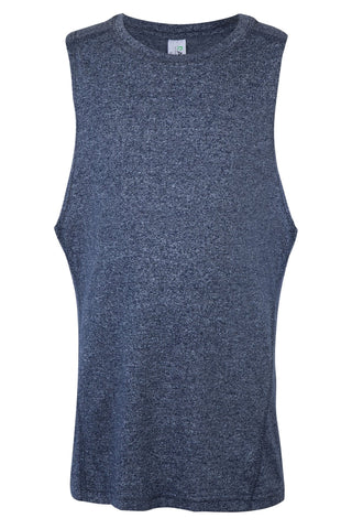 Boys Heather SLEEVELESS Tee - Greatness Range - kustomteamwear.com