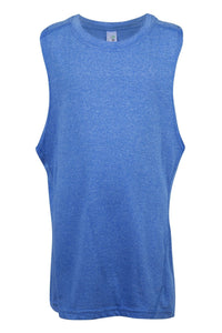 Boys Heather SLEEVELESS Tee - Greatness Range - kustomteamwear.com