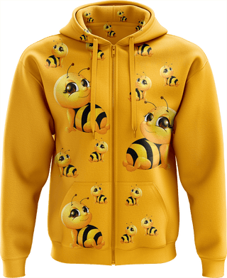 Buzz Bee Full Zip Hoodies Jacket - fungear.com.au