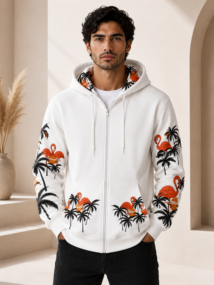 Miami Vice Full Zip Hoodies Jacket