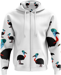 Casanova Cassowary Full Zip Hoodies Jacket - fungear.com.au