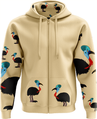 Casanova Cassowary Full Zip Hoodies Jacket - fungear.com.au