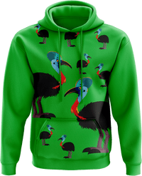 Casanova Cassowary Hoodies - fungear.com.au