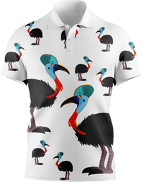 Casanova Cassowary Men's Short Sleeve Polo - fungear.com.au
