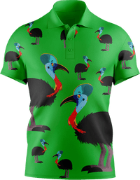 Casanova Cassowary Men's Short Sleeve Polo - fungear.com.au
