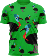 Casanova Cassowary T shirts - fungear.com.au