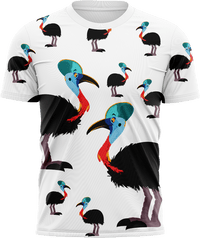 Casanova Cassowary T shirts - fungear.com.au