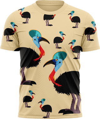 Casanova Cassowary T shirts - fungear.com.au