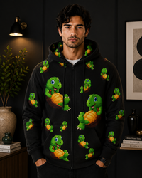 Top Turtle Full Zip Hoodies Jacket