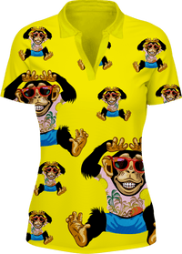 Cheeky Monkey Women's Polo - fungear.com.au