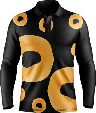 Cheezels Inspired Men's Polo. Long or Short Sleeve - fungear.com.au