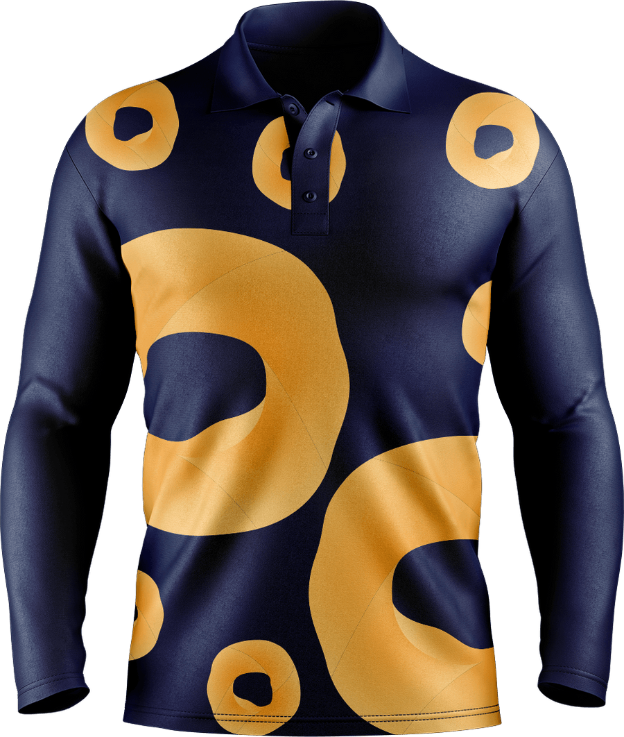 Cheezels Inspired Men's Polo. Long or Short Sleeve - fungear.com.au