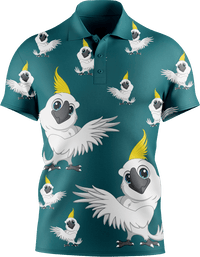 Cockatoo Men's Short Sleeve Polo - fungear.com.au