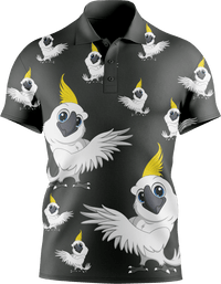 Cockatoo Men's Short Sleeve Polo - fungear.com.au