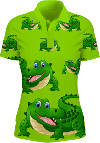 Crazy Croc Women's Polo - fungear.com.au