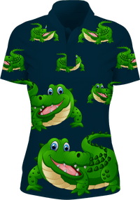 Crazy Croc Women's Polo - fungear.com.au