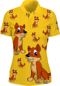 Daft Dingo Women's Polo - fungear.com.au