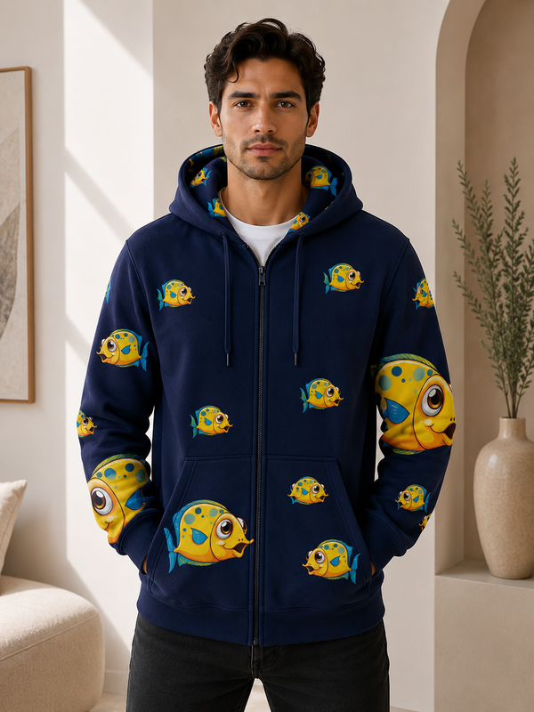 Fish out of Water Full Zip Hoodies Jacket