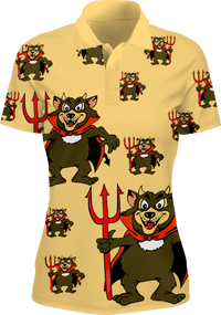 Devil Wears Fungear Women's Polo - fungear.com.au