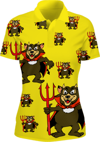 Devil Wears Fungear Women's Polo - fungear.com.au