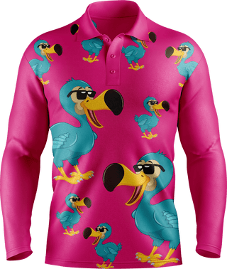 Dior Dodo Men's Polo. Long or Short Sleeve - fungear.com.au