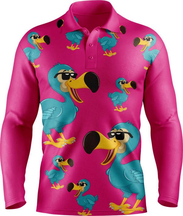 Dior Dodo Men's Polo. Long or Short Sleeve - fungear.com.au