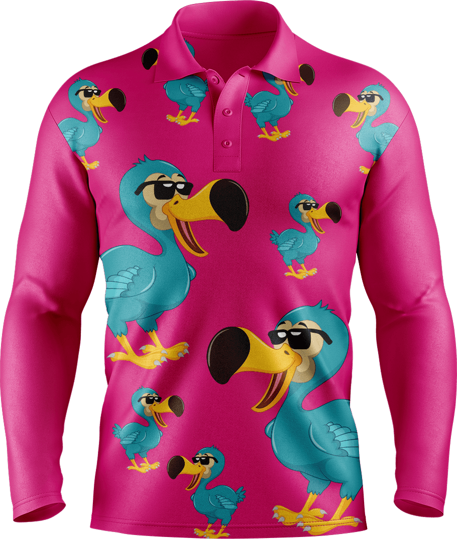 Dior Dodo Men's Polo. Long or Short Sleeve - fungear.com.au