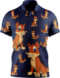 Dizzie Dingo Men's Short Sleeve Polo - fungear.com.au