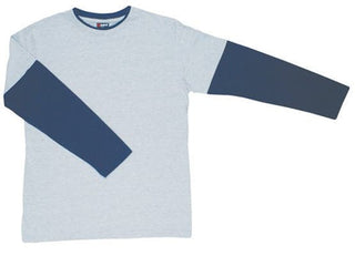 Double Sleeve & Rib T-Shirt - kustomteamwear.com