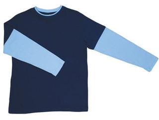 Double Sleeve & Rib T-Shirt - kustomteamwear.com