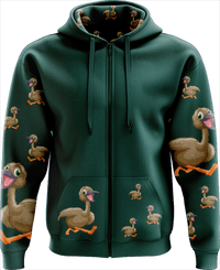 Effie Emu Full Zip Hoodies Jacket - fungear.com.au