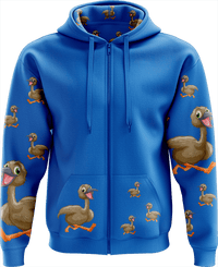 Effie Emu Full Zip Hoodies Jacket - fungear.com.au