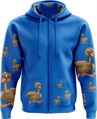 Effie Emu Full Zip Hoodies Jacket - fungear.com.au