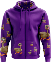 Effie Emu Full Zip Hoodies Jacket - fungear.com.au