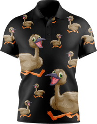 Effie Emu Men's Short Sleeve Polo - fungear.com.au