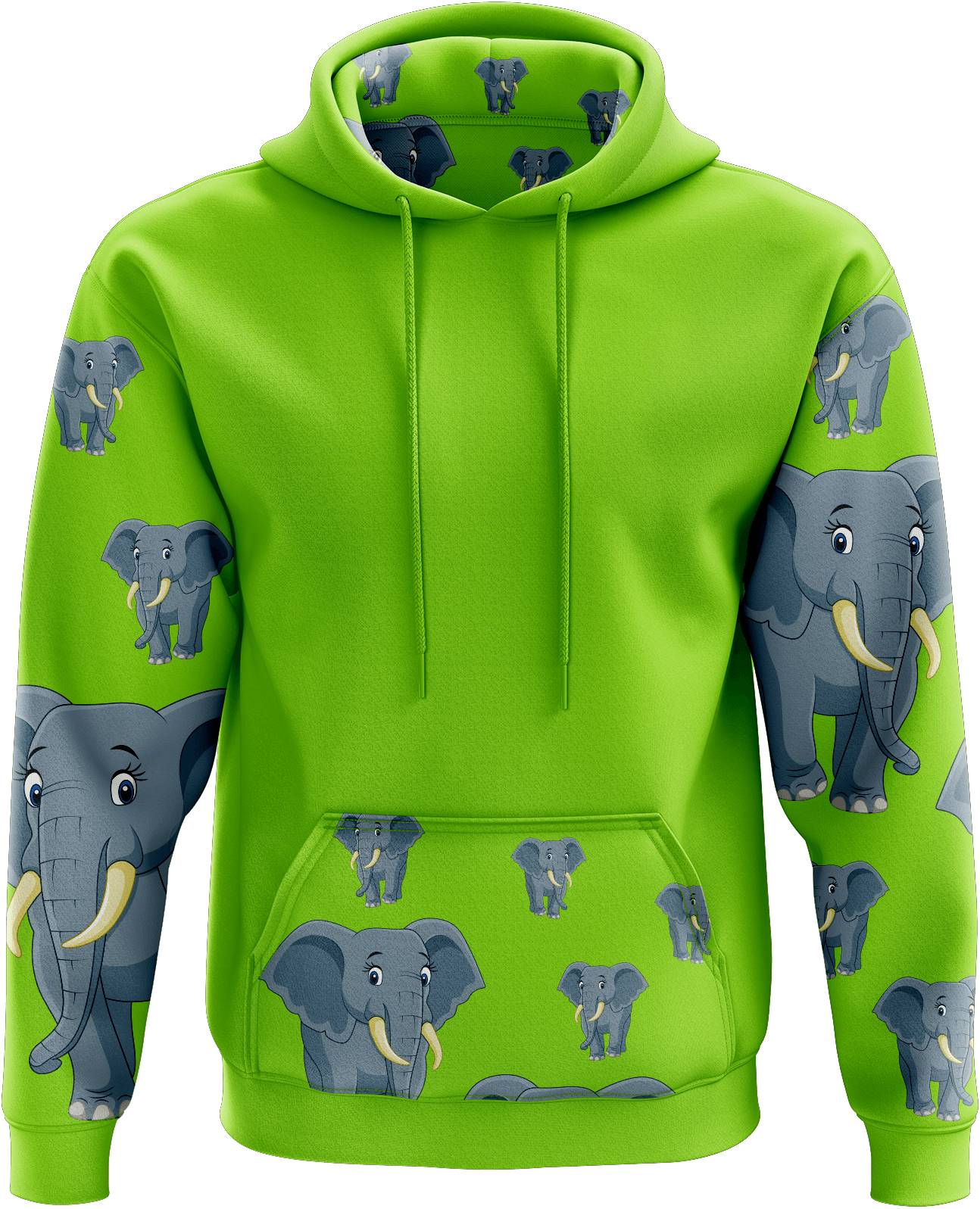 Ellie Elephant Hoodies - fungear.com.au