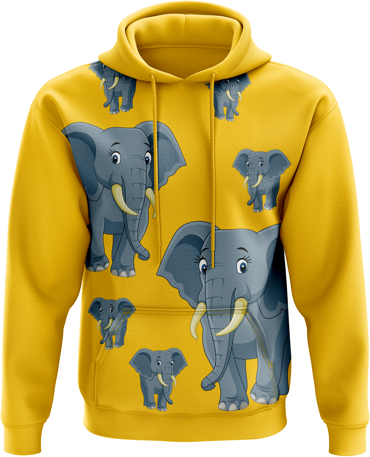 Ellie Elephant Hoodies - fungear.com.au