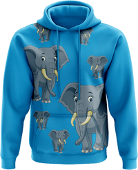 Ellie Elephant Hoodies - fungear.com.au