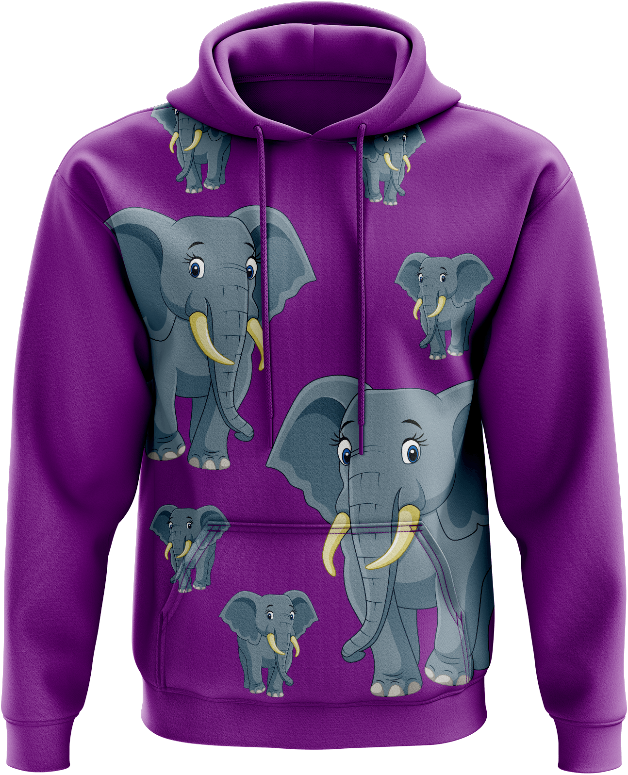Ellie Elephant Hoodies - fungear.com.au