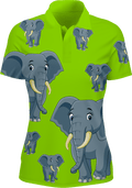 Ellie Elephant Women's Polo