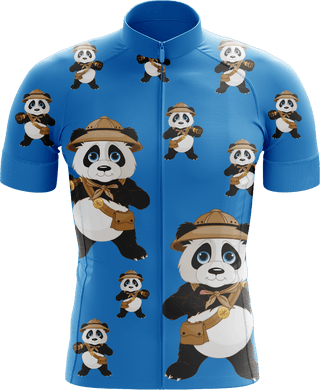 Explorer Panda Cycling Jerseys - fungear.com.au