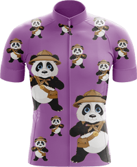 Explorer Panda Cycling Jerseys - fungear.com.au
