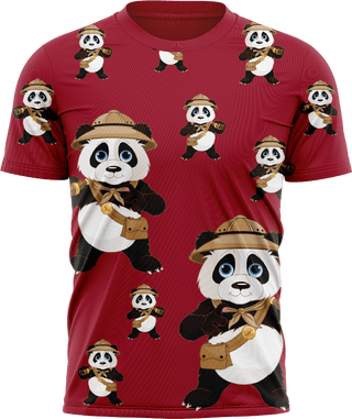 Explorer Panda T shirts - fungear.com.au
