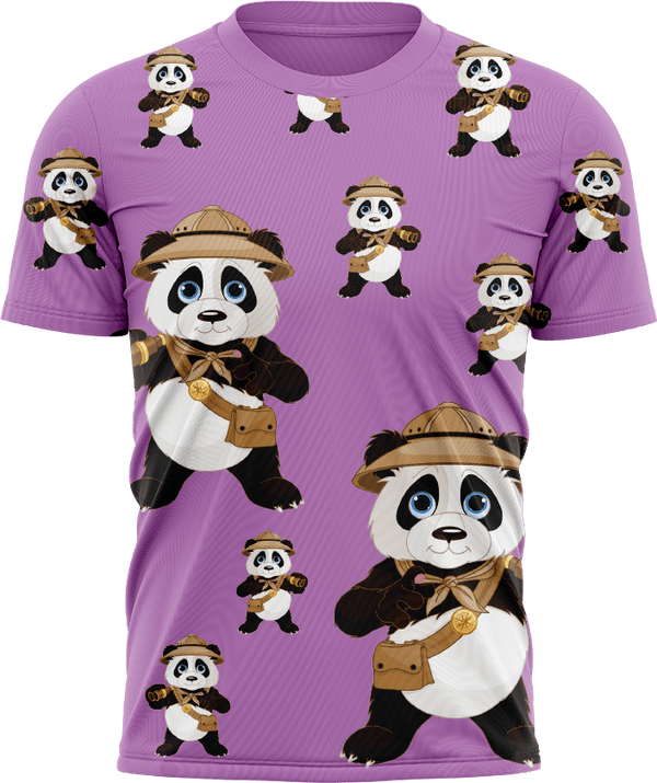 Explorer Panda T shirts - fungear.com.au