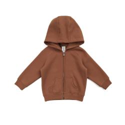 Babies Cotton Care Kangaroo Zip Pocket Hoodie